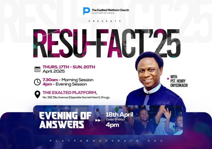 RESUFACT DAY 2 MORNING_THE JOY OF OUR SALVATION