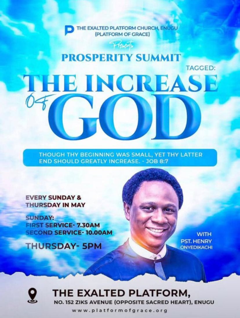 THE INCREASE OF GOD VII